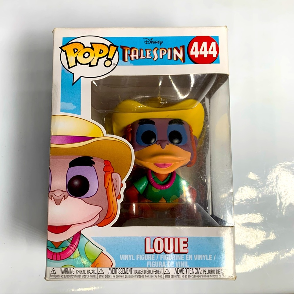 Funko POP- Vinyl Figure- Disney Talespin- Louie #444 BNIB